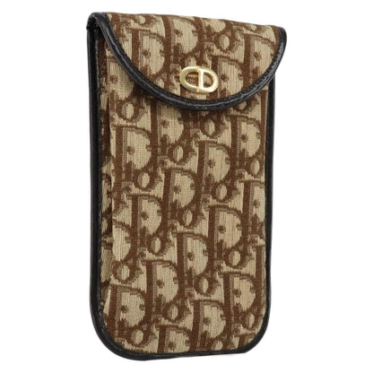 Christian Dior Trotter pouch Canvas, BEIGE, CANVAS, Clutche & pouche