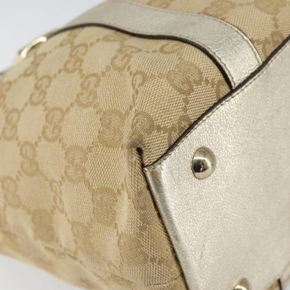 Gucci Abbey Tote GG Canvas, BEIGE, CANVAS, Tote bag