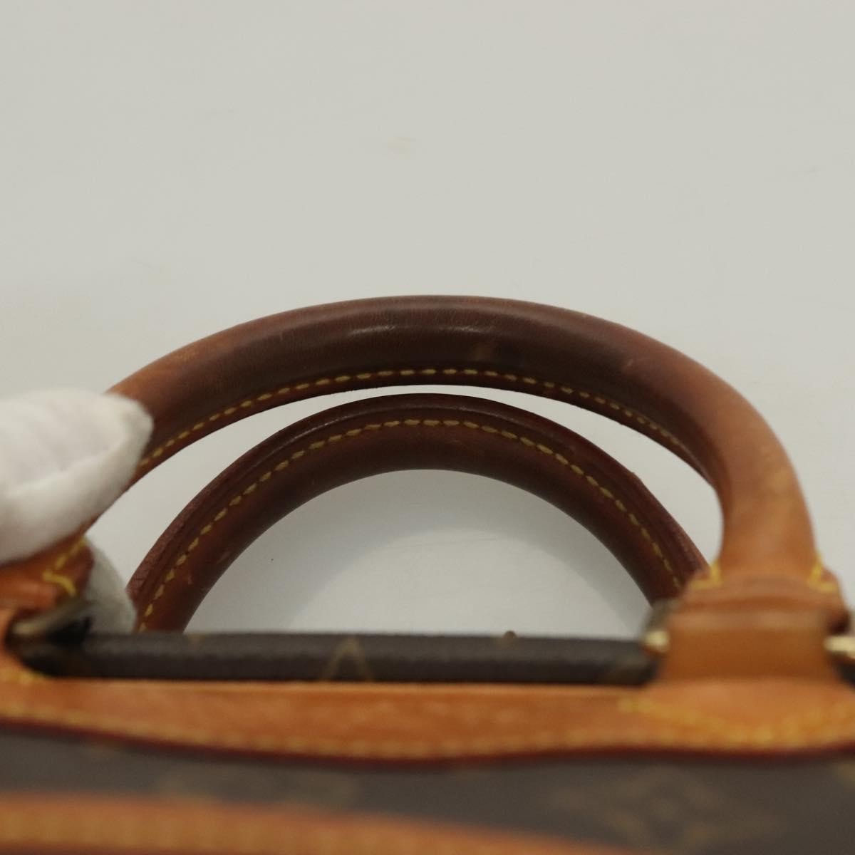 Louis Vuitton Trouville Handbag Monogram Canvas, BROWN, CANVAS, Handbag