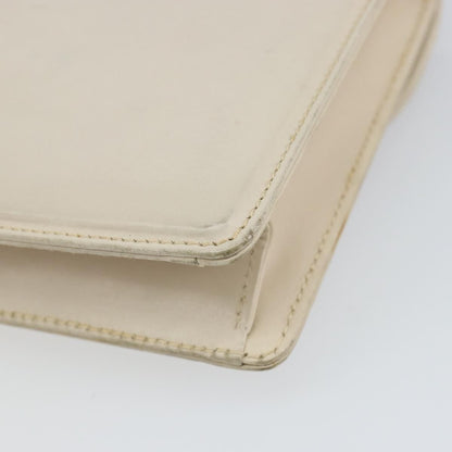 Gucci Vintage clutch Bag Leather, WHITE, LEATHER, Clutche & pouche