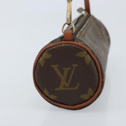 Louis Vuitton Papillon Pochette Monogram Canvas, BROWN, CANVAS, Clutche & pouche