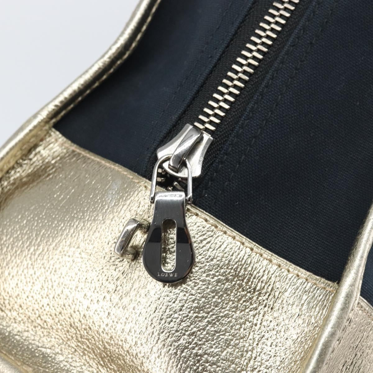 Loewe Amazona Bag Suede, NAVY, CANVAS, Handbag