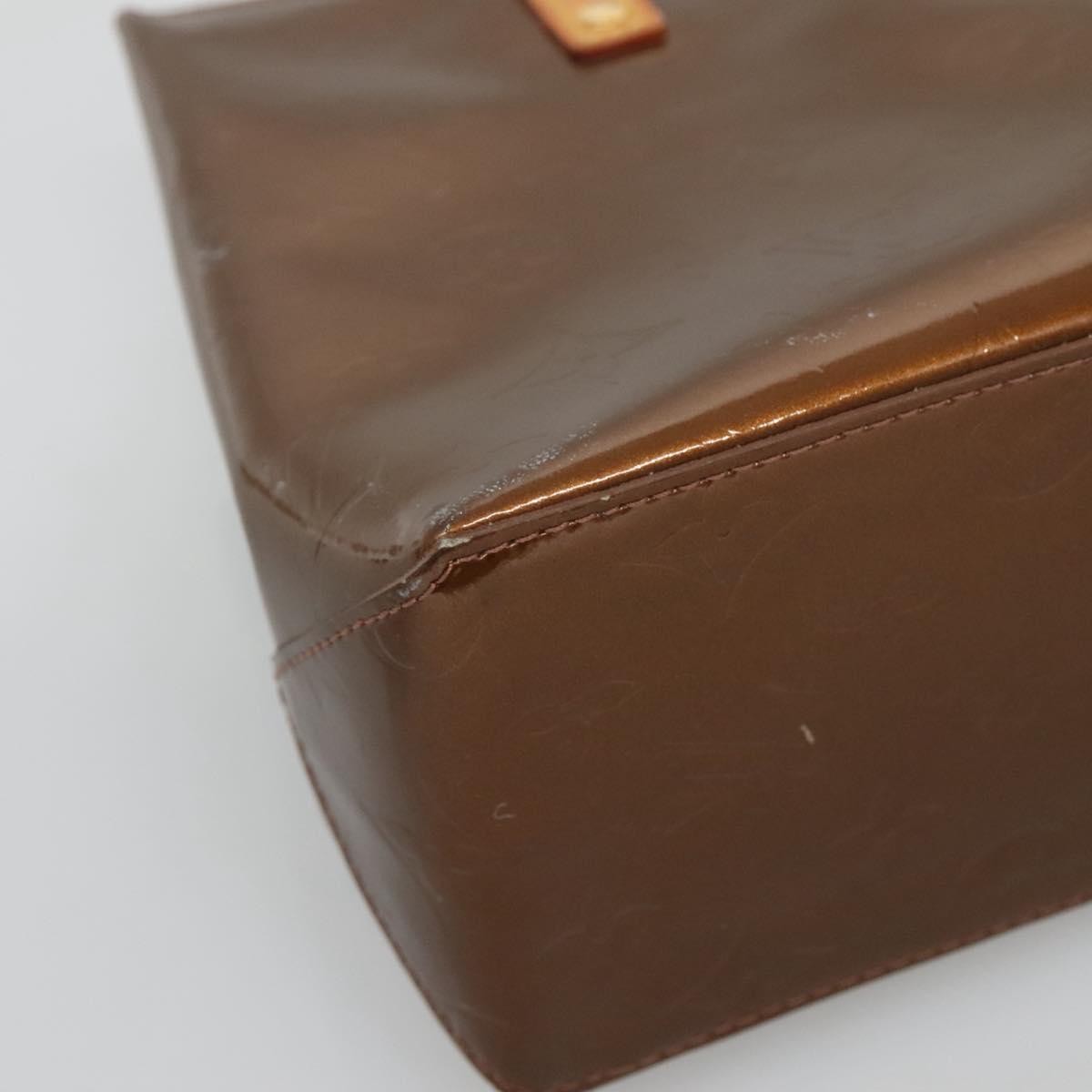 Louis Vuitton Reade Handbag Monogram Vernis, BROWN, PATENT_LEATHER, Handbag