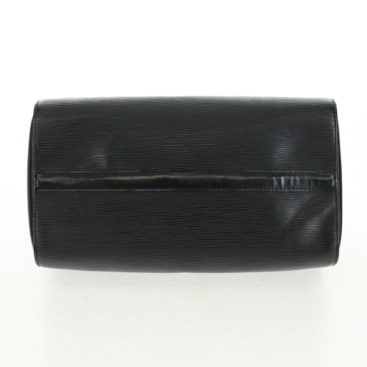 Louis Vuitton Speedy Handbag Epi Leather, BLACK, LEATHER, Handbag