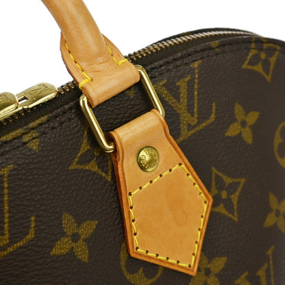 Louis Vuitton Alma Handbag Monogram Canvas, BROWN, CANVAS, Handbag