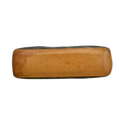 Louis Vuitton Trotteur Handbag Monogram Canvas, Brown, Canvas, Shoulder Bag