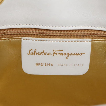 Salvatore Ferragamo Vintage Gancini Top Handle Bag Leather, MULTICOLOUR, LEATHER, Handbag