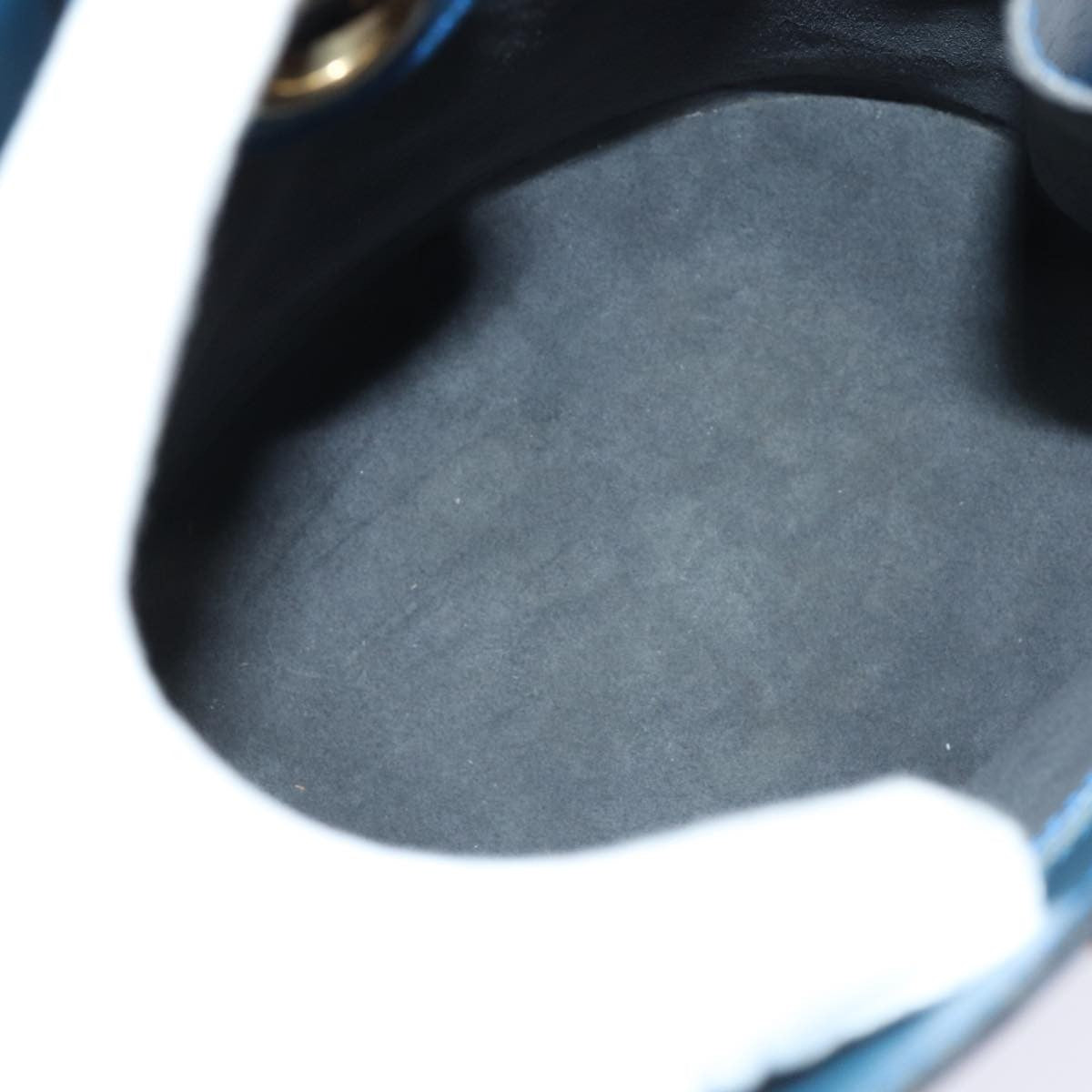 Louis Vuitton Cluny Shoulder Bag Epi Leather, BLUE, LEATHER, Shoulder bag