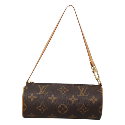 Louis Vuitton Papillon Pochette Monogram Canvas, BROWN, CANVAS, Handbag