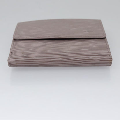 Louis Vuitton Elise Wallet Epi Leather, PURPLE, LEATHER, Wallets