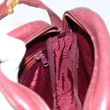 cartier Tasseled Must de Cartier Crossbody Bag Leather, BURGUNDY, LEATHER, Shoulder bag