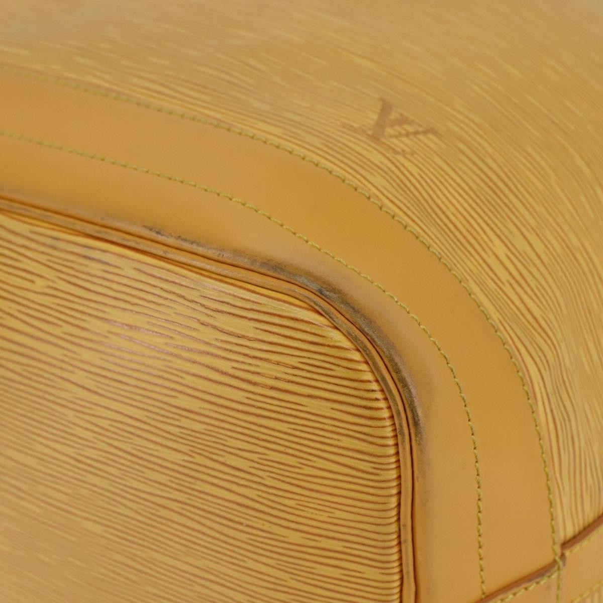 Louis Vuitton Noe Handbag Epi leather, YELLOW, LEATHER, Shoulder bag