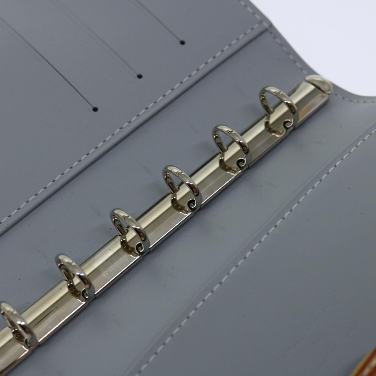 Louis Vuitton Agenda Cover Epi Leather, ORANGE, LEATHER, Wallets