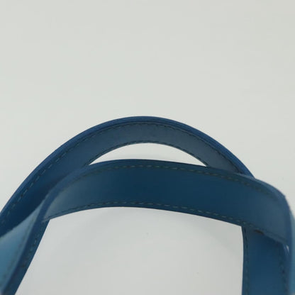 Louis Vuitton Plage Lagoon Bay Handbag Vinyl Epi Leather, BLUE, LEATHER, Handbag