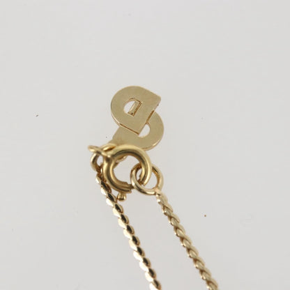 Christian Dior CD Pendant Necklace Metal, Gold, Metal, Necklace