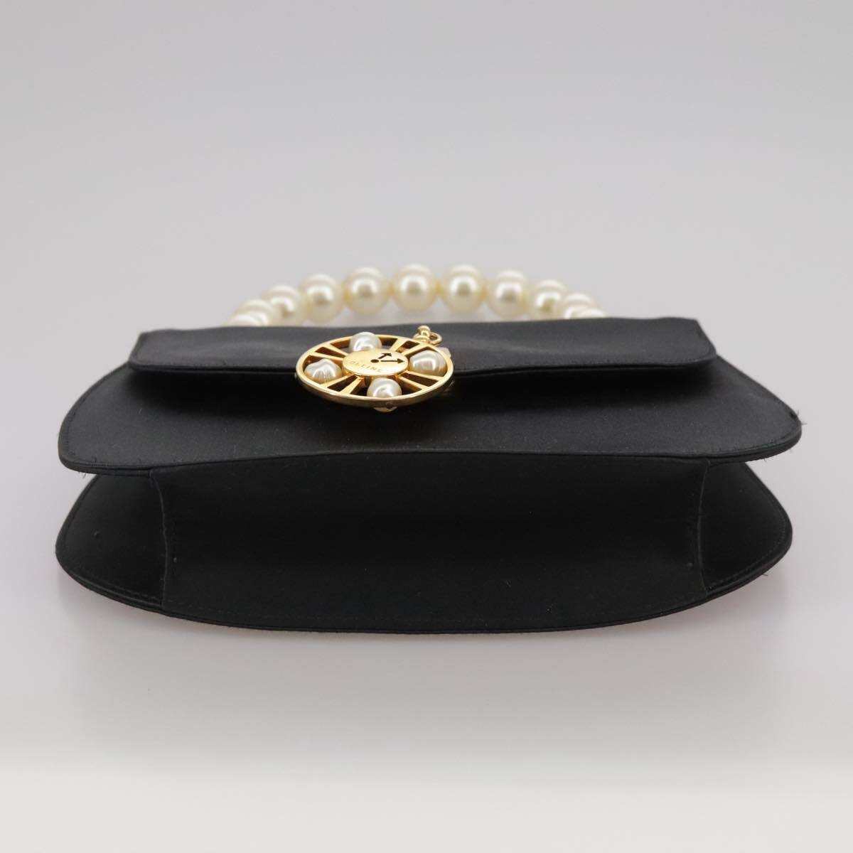 Celine Handbag Satin, BLACK, SATIN, Handbag
