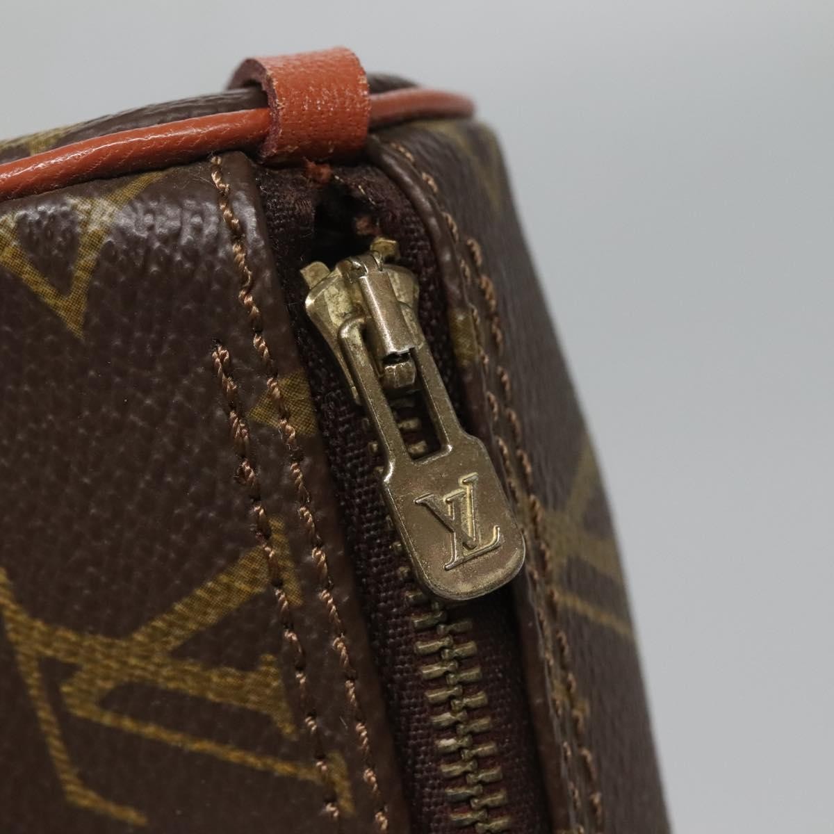 Louis Vuitton Papillon Pochette Monogram Canvas, BROWN, CANVAS, Handbag