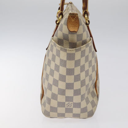 Louis Vuitton Totally Handbag Damier, WHITE, CANVAS, Handbag