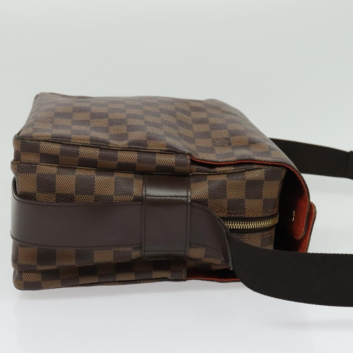 Louis Vuitton Naviglio Handbag Damier, BROWN, CANVAS, Shoulder bag