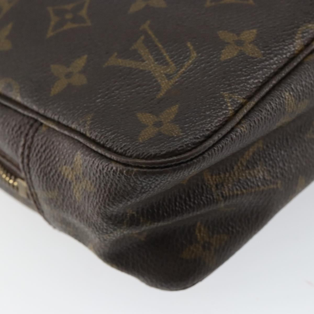 Louis Vuitton Trousse Toilette Monogram Canvas, BROWN, CANVAS, Clutche & pouche