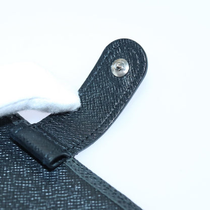 Louis Vuitton Agenda Cover Epi Leather, BLACK, LEATHER, Toiletry Case