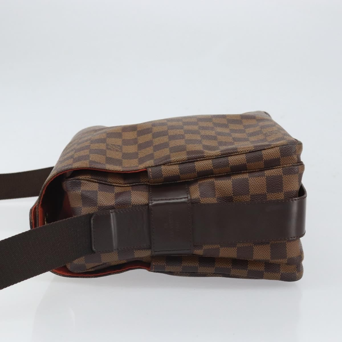 Louis Vuitton Naviglio Handbag Damier, BROWN, CANVAS, Shoulder bag