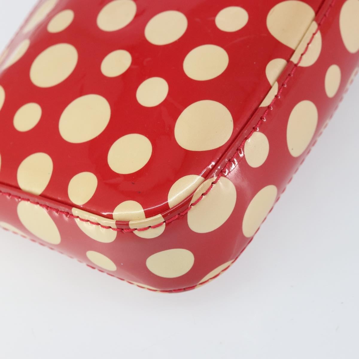 Louis Vuitton Pochette Accessoires NM Kusama Infinity Dots Monogram Vernis, RED, PATENT_LEATHER, Clutche & pouche