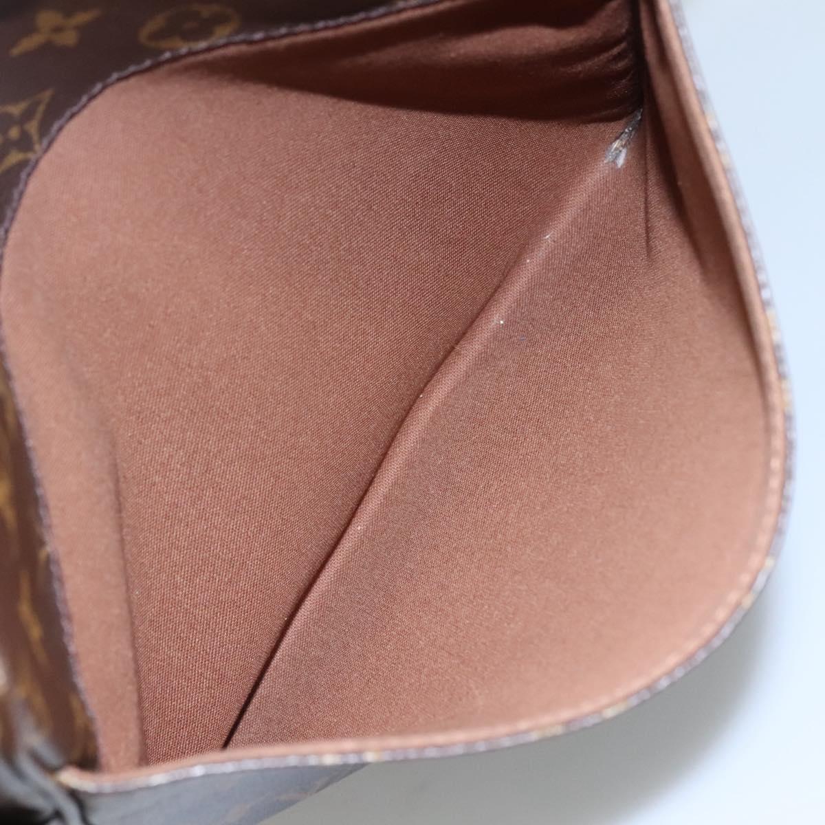 Louis Vuitton Trotteur Beaubourg Handbag Monogram Canvas, BROWN, CANVAS, Handbag