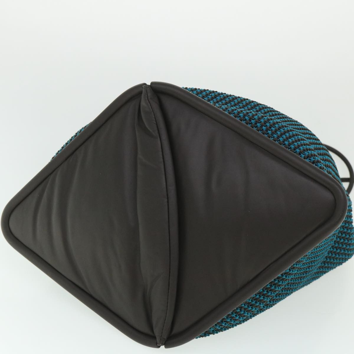 Bottega Veneta Beak Shopper Tote Nylon, BLUE, NYLON, Tote bag