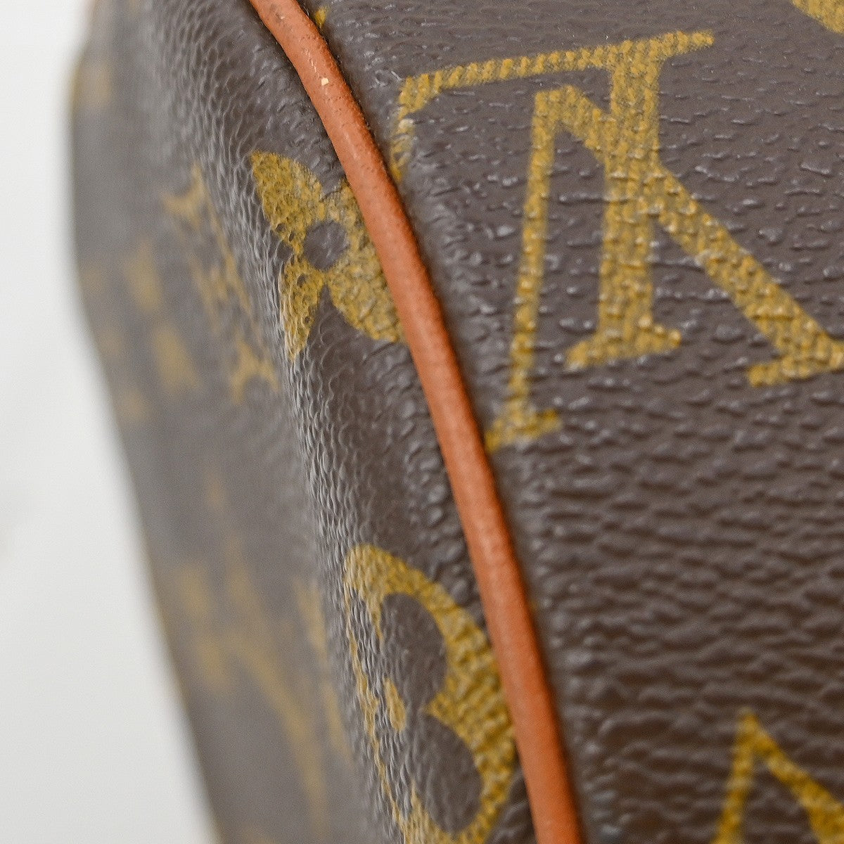 Louis Vuitton Papillon Handbag Monogram Canvas, Brown, Canvas, Handbag
