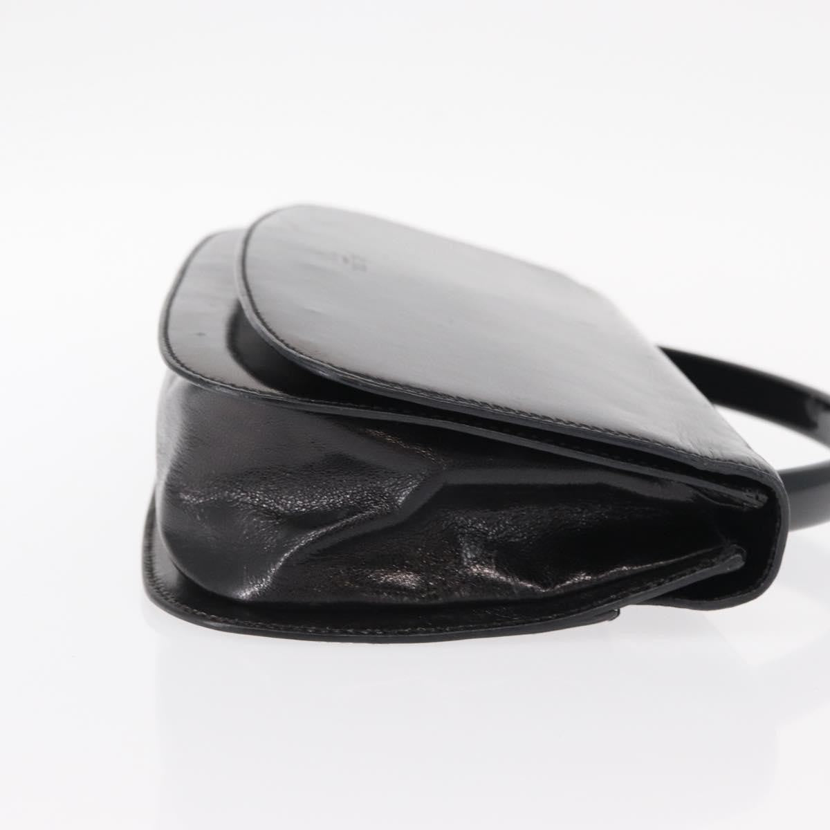 Prada Vintage Handbag Leather, BLACK, LEATHER, Handbag