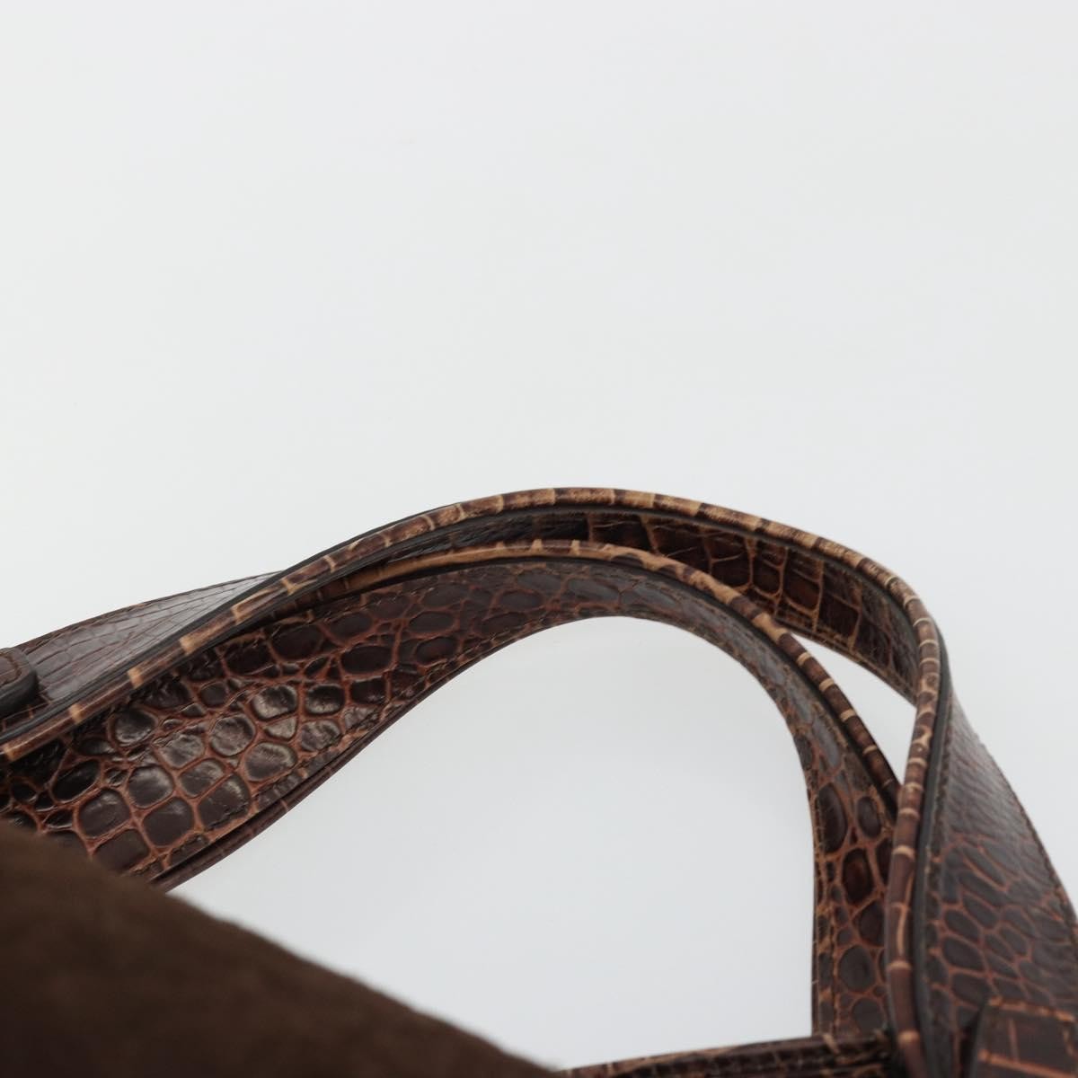 Celine Bittersweet Canvas, Brown, Canvas, Handbag
