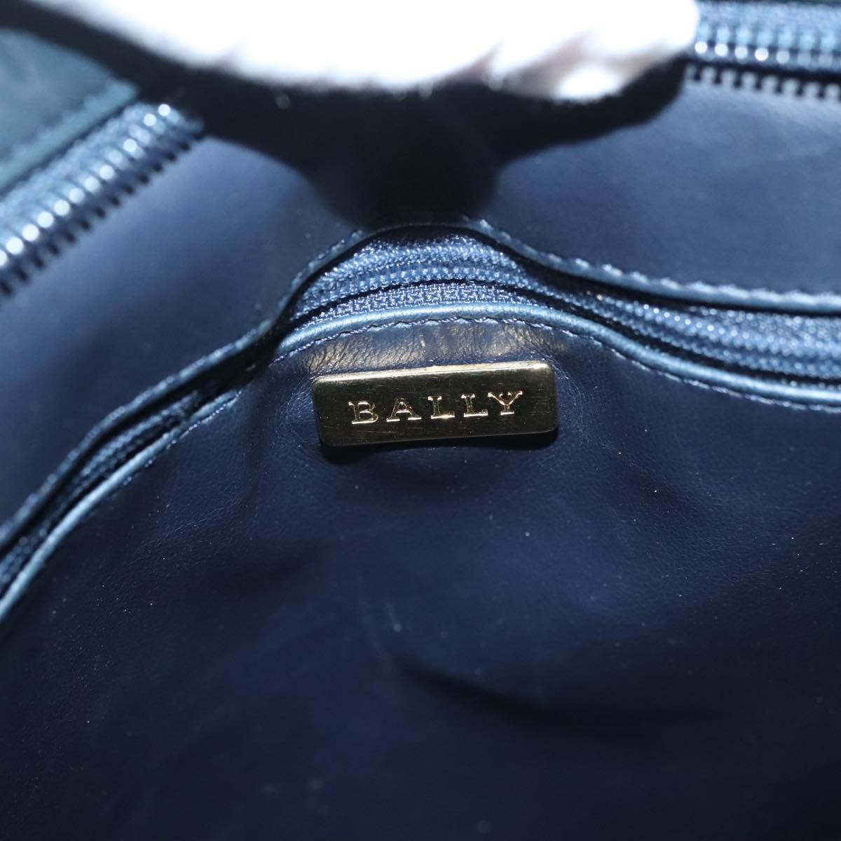 Bally Vintage Shoulder Bag Quilted leather, Black, Leather, Handbag