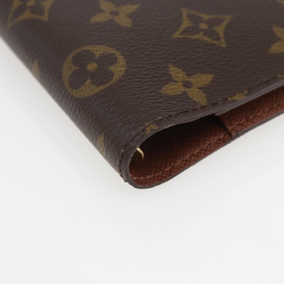 Louis Vuitton Agenda Cover Monogram Panda, Brown, Canvas, Wallet