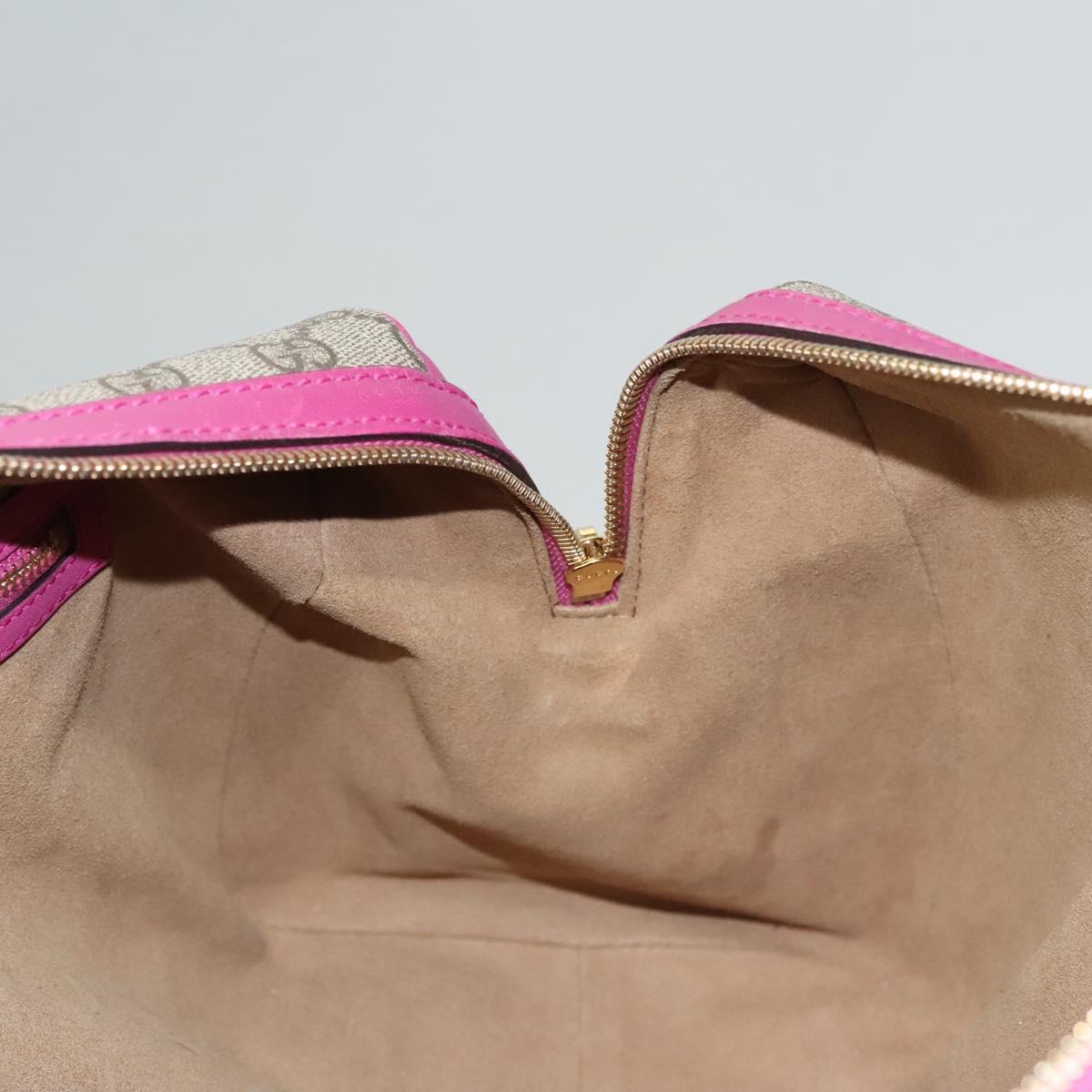 Gucci Convertible Boston Bag Embroidered GG Coated Canvas, BEIGE, CANVAS, Travel bag