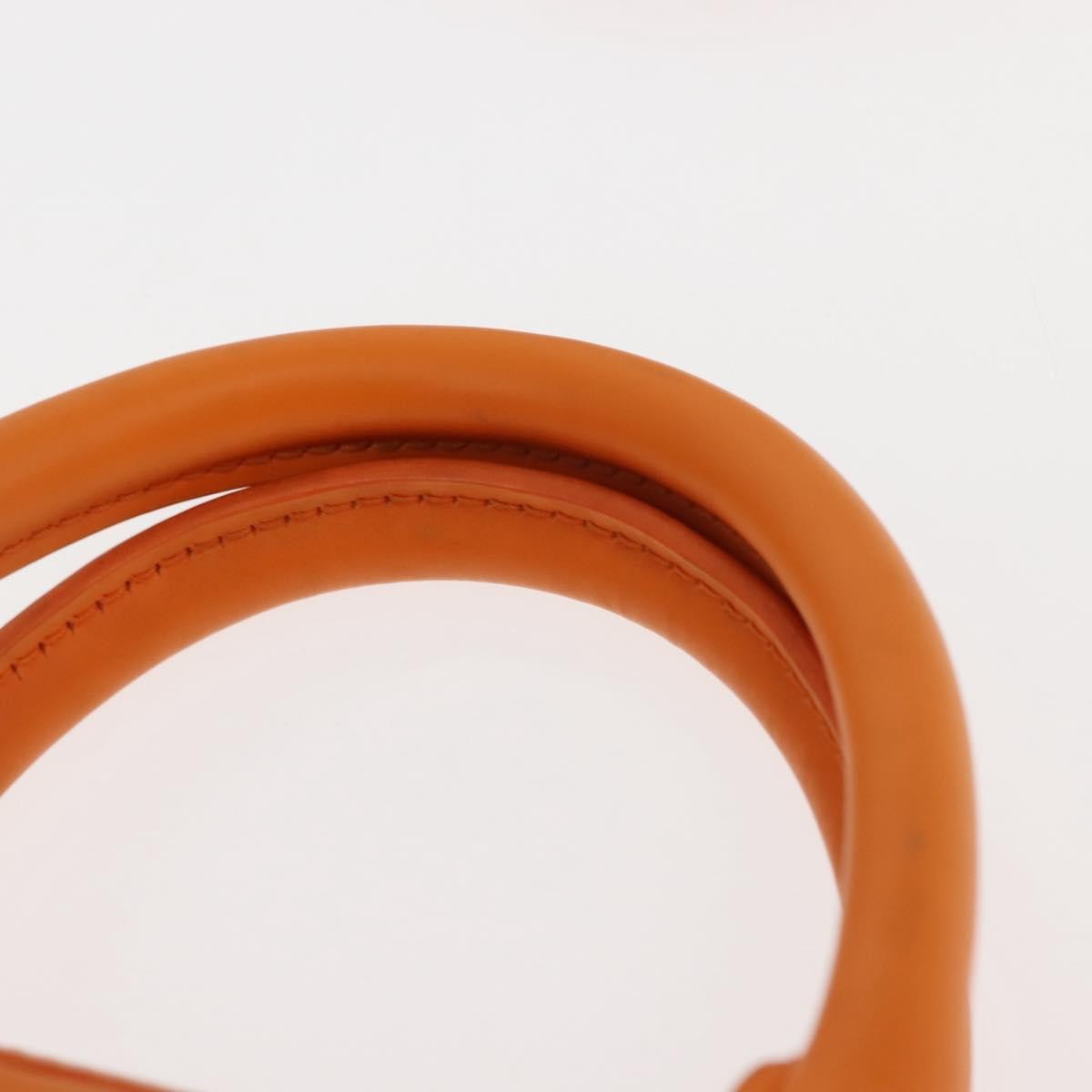 Louis Vuitton Danura Handbag Epi, ORANGE, LEATHER, Handbag