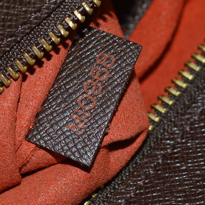Louis Vuitton Venice Sac Plat Bag Damier, BROWN, CANVAS, Tote bag