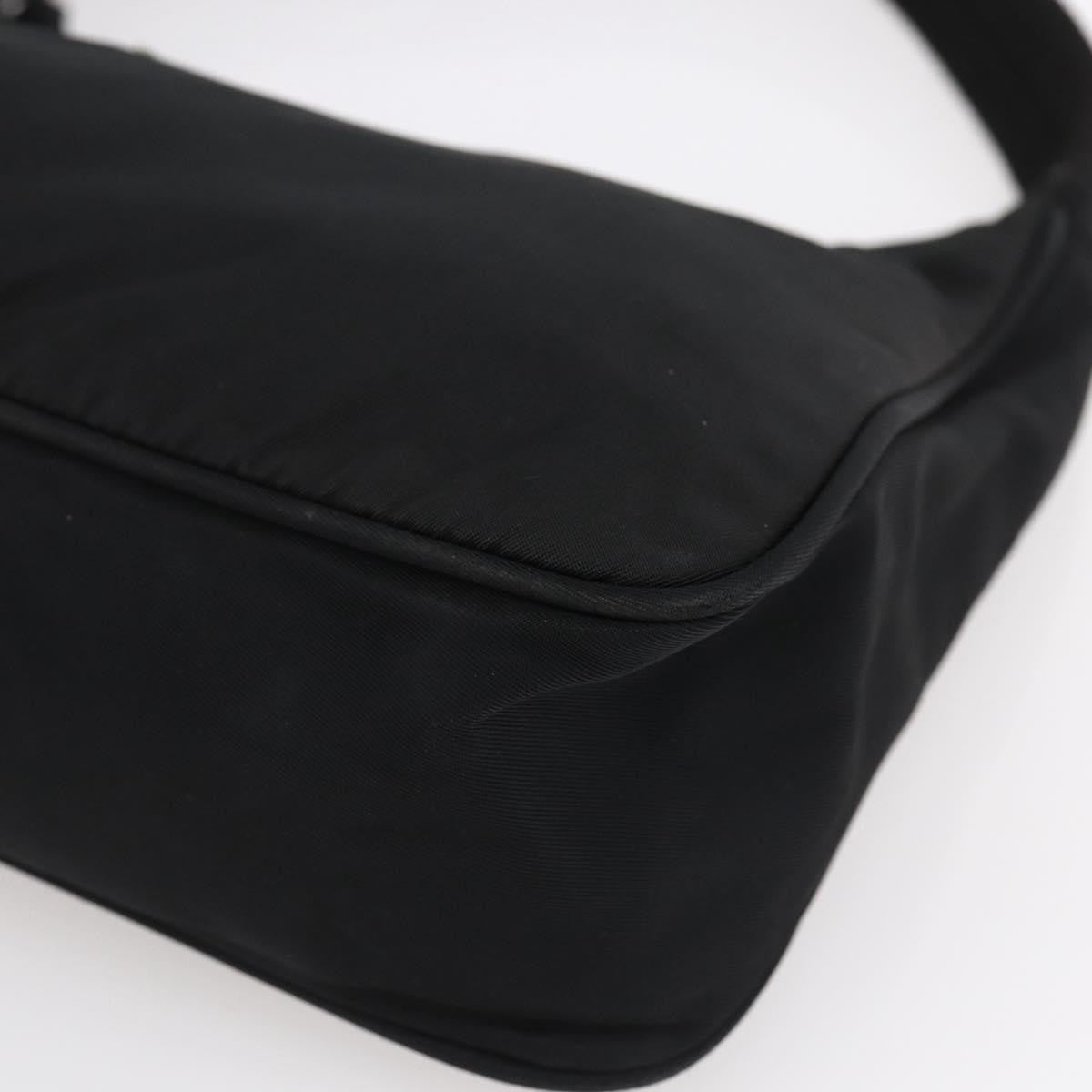 Prada Hobo Tessuto, BLACK, NYLON, Handbag