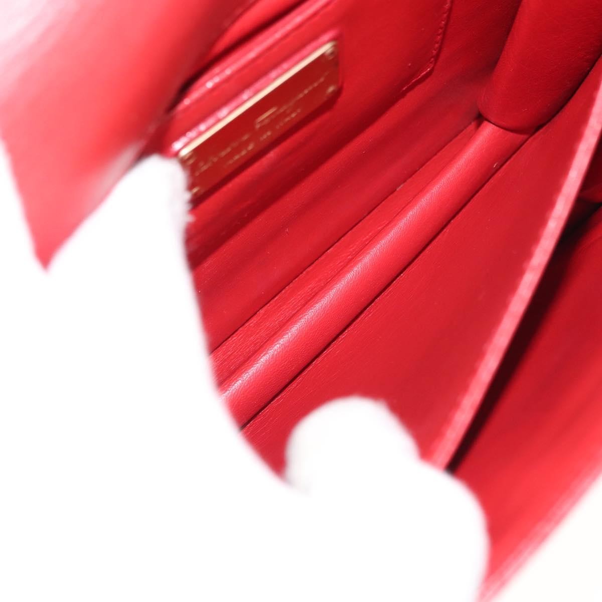 Salvatore Ferragamo Thalia Shoulder Bag Leather, RED, LEATHER, Shoulder bag