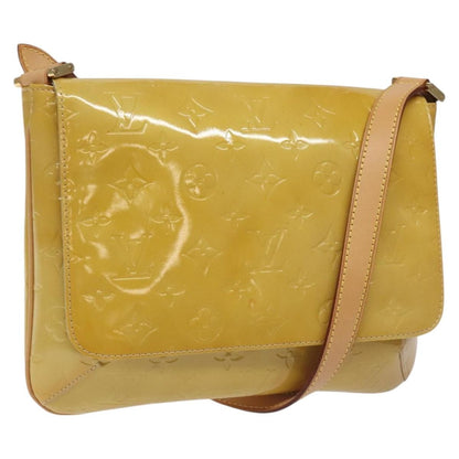 Louis Vuitton Thompson Street Handbag Monogram Vernis, BEIGE, PATENT_LEATHER, Handbag