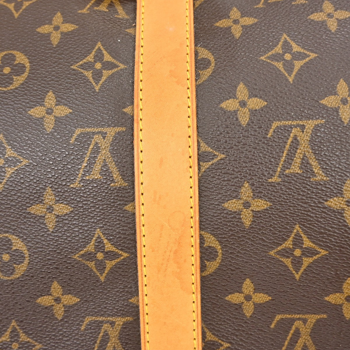 Louis Vuitton Keepall Bag Monogram Canvas, Brown, Canvas, Travel Bag