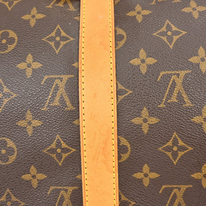 Louis Vuitton Keepall Bag Monogram Canvas, Brown, Canvas, Travel Bag