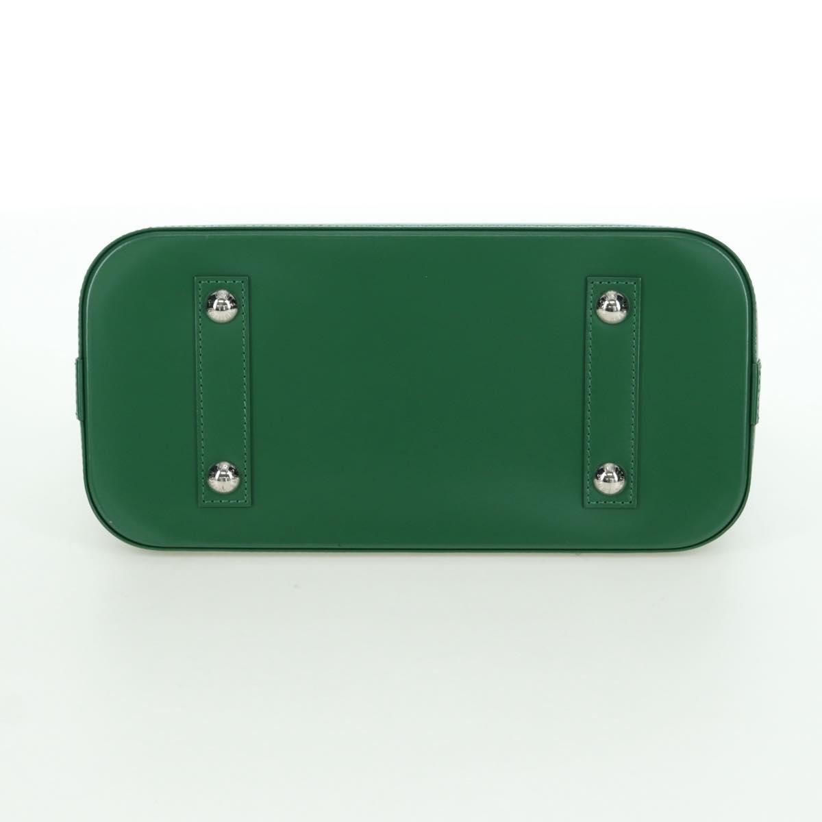 Louis Vuitton Alma Handbag Epi Leather, Green, Leather, Handbag
