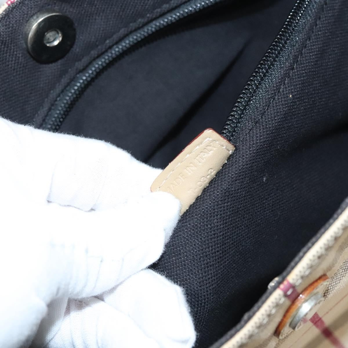 Burberry Nova Check Tote canvas check pattern, BEIGE, CANVAS, Tote bag