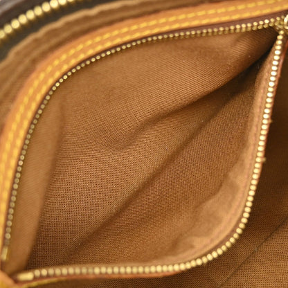 Louis Vuitton Trotteur Handbag Monogram Canvas, Brown, Canvas, Shoulder Bag