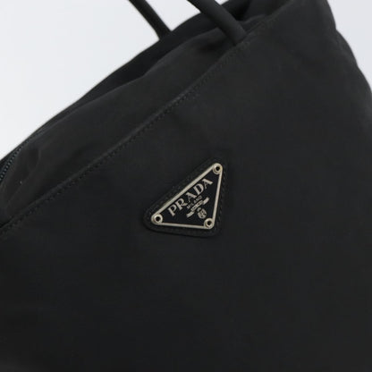 Prada Vintage Tote Nylon, BLACK, NYLON, Tote bag