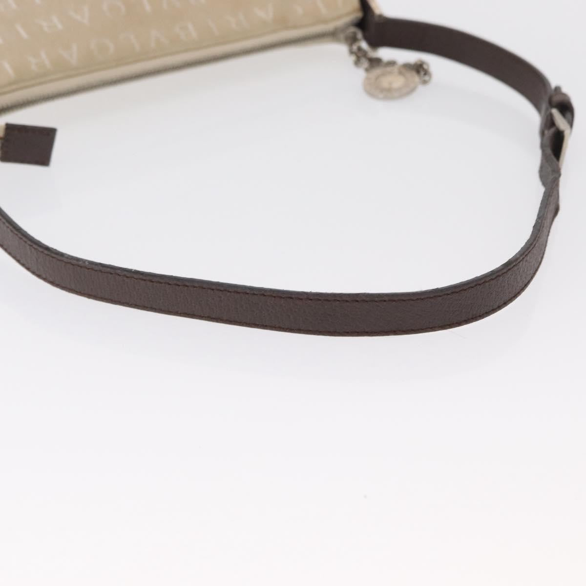 Bvlgari Pouch Canvas, BEIGE, CANVAS, Clutche & pouche