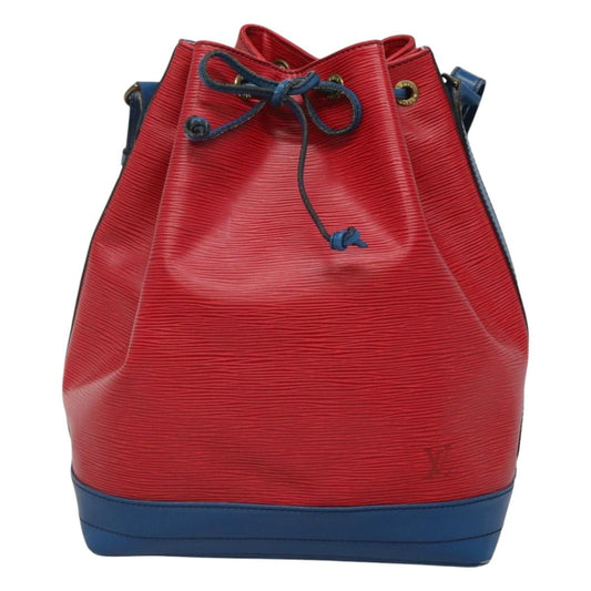 Louis Vuitton Bicolor Noe Handbag Epi Leather, RED, LEATHER, Handbag