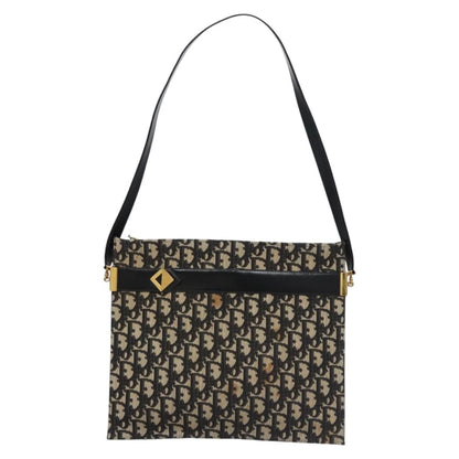 Christian Dior Trotter shoulder bag Canvas, NAVY, CANVAS, Shoulder bag
