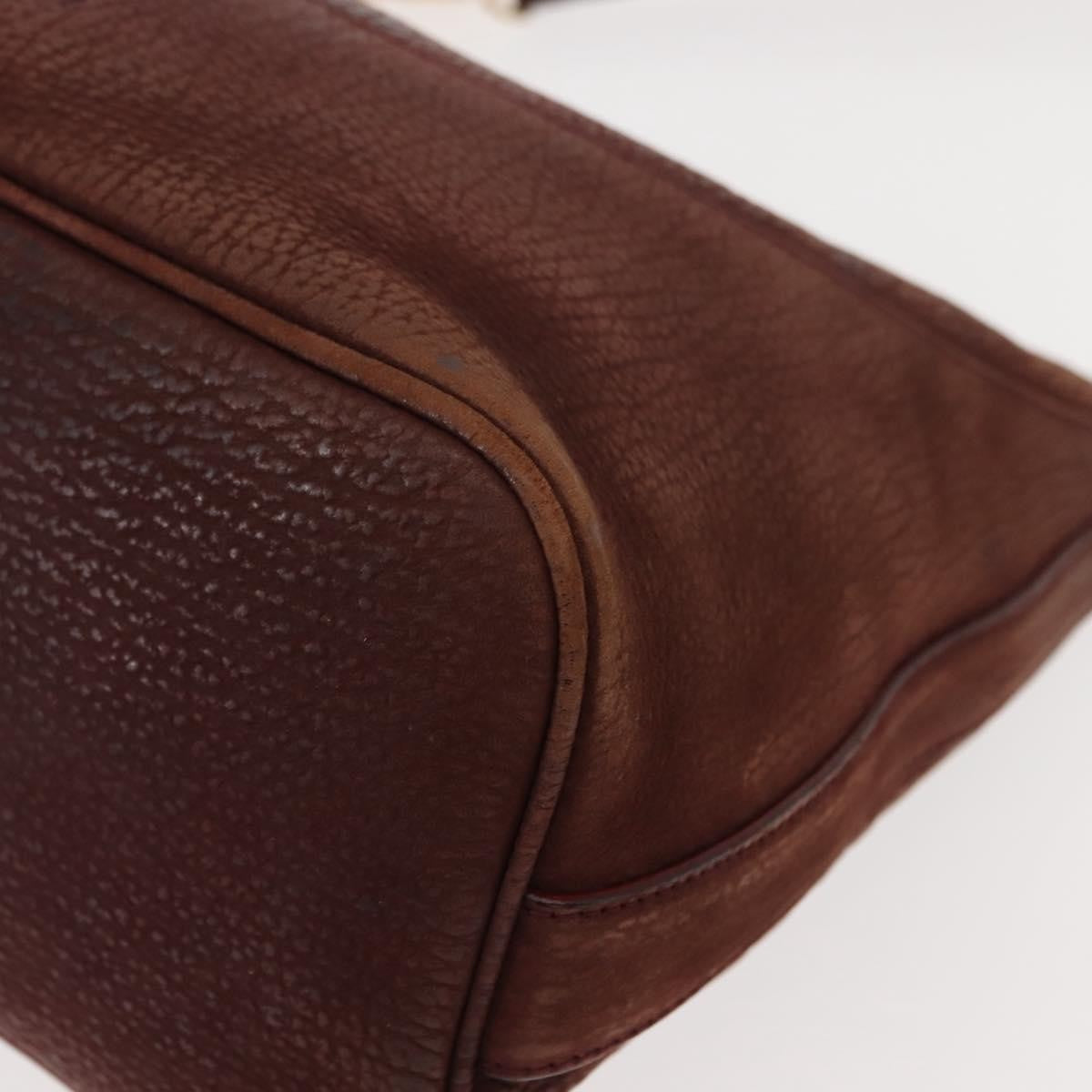 Bvlgari Medallion Frame Shoulder Bag Leather, BROWN, LEATHER, Shoulder bag
